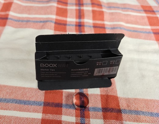 Spare tips for the stylus