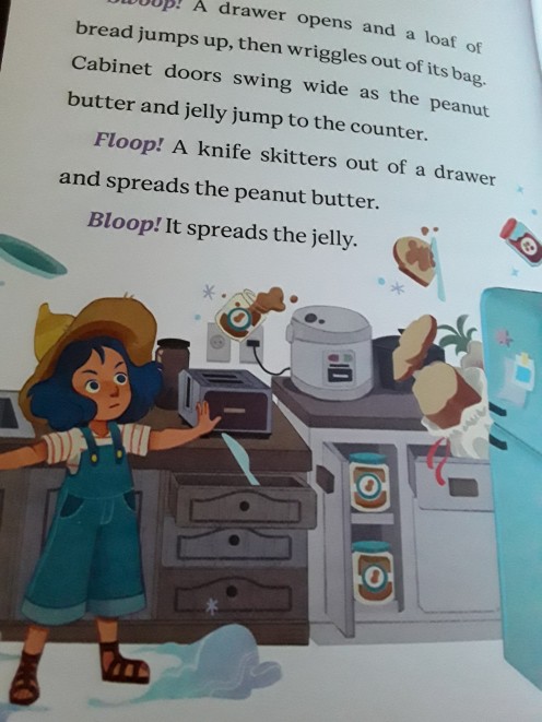 Magic failure in the kitchen makes a mess