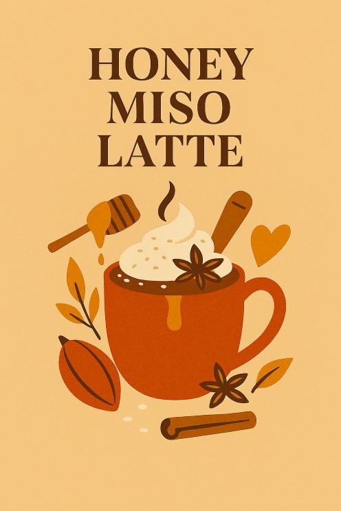 Discover the umami magic of honey miso latte—a cozy blend of sweet honey, savory miso, and creamy warmth for mindful sipping.