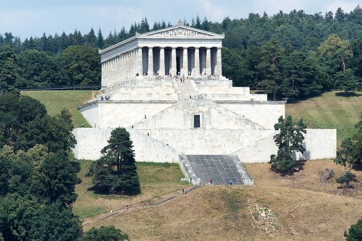 The grandiose Walhalla.
