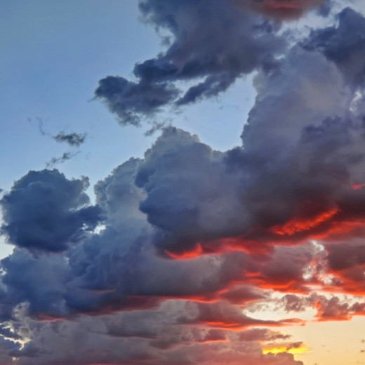 Morning sky over Eastern Oregon
