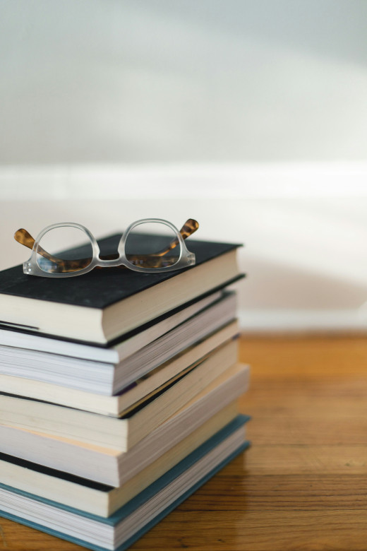 Eyeglasses on top of books, photo by Kari Shea on Unsplash Eyeglasses on top of books, photo by Kari Shea on Unsplash