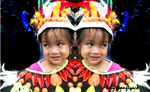 mirror-image created through photoshop