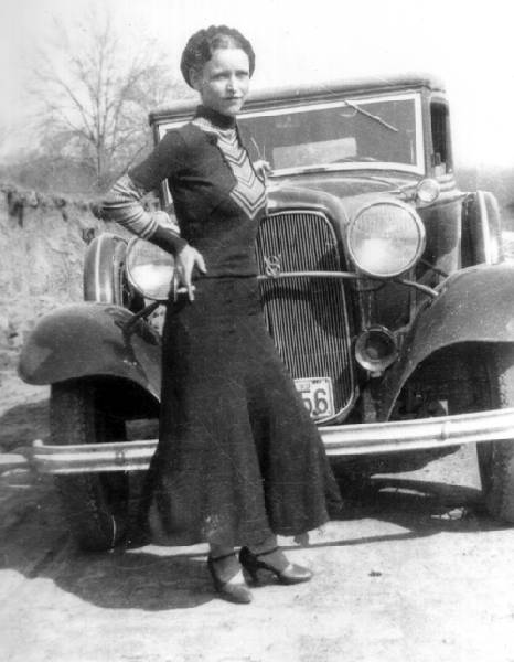 Bonnie Parker would be angry, too! 