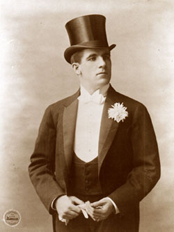 James J. Corbett, AKA "Gentleman Jim," one of history's great boxers, was known for his manners and fashion sense.