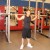 The Barbell Good Morning start position. The Barbell Good Morning start position.