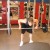 The Stiff Legged Barbell Row up position. The Stiff Legged Barbell Row up position.