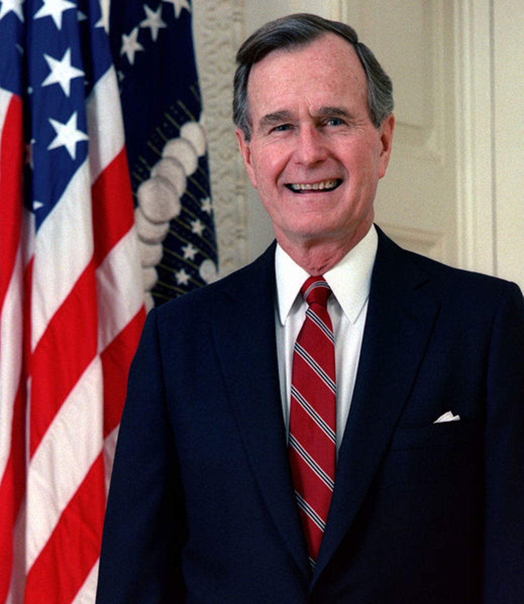 President George Herbert Walker Bush.