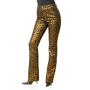 DG2 Luxe Animal Print Boot-Cut Jeans Clearance   Price: $10.00HSN Price: $69.90 | You Save: $59.90Retail Value: $118.00