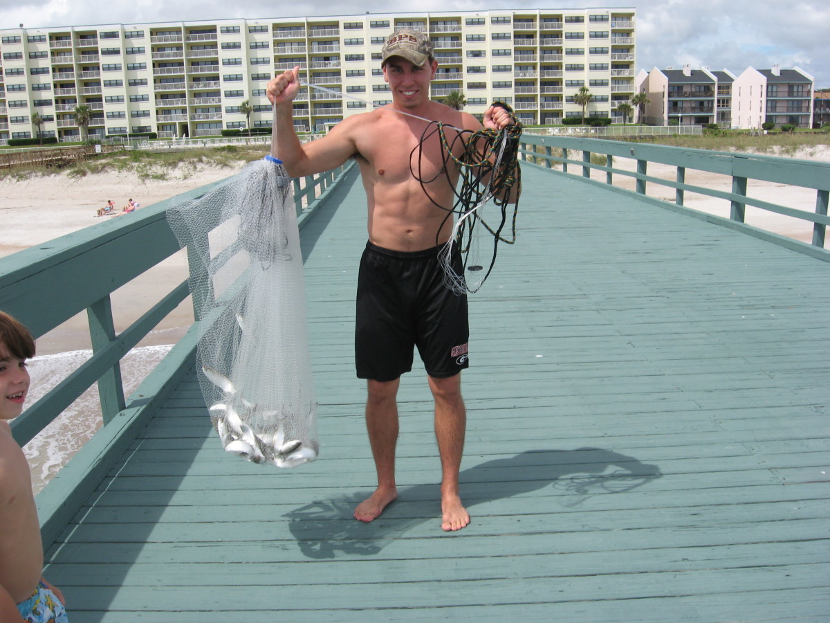 Saltwater Fishing Tips Cast Nets Tips For Easy Throwing With