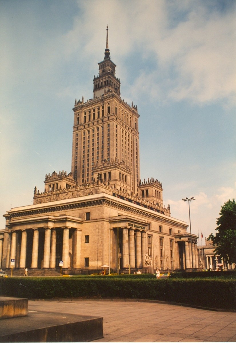 Warsaw's Soviet-era colossus: The Palace of Culture and Science in the city's center.