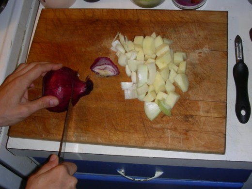 ...the onions...