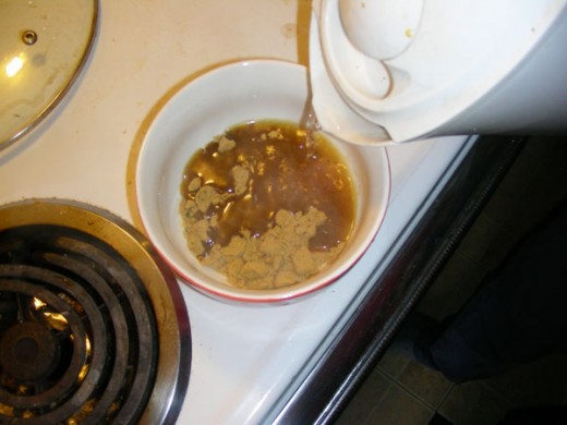 Prepare the broth...