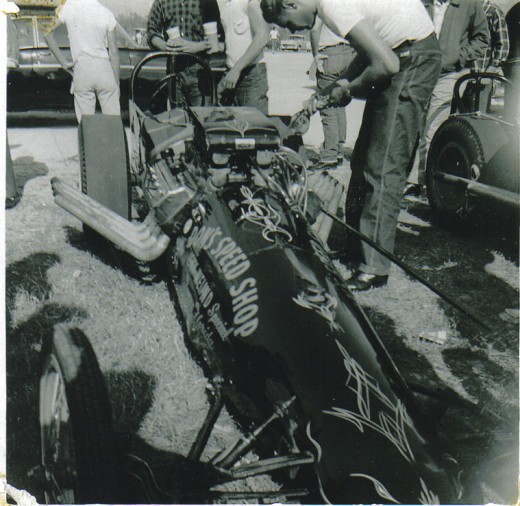 Another view of the car on the same day