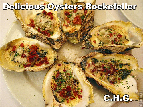 Oysters Rockefeller has always been one of my favorite things ever. Have you ever had it? If not what are you waiting on. 