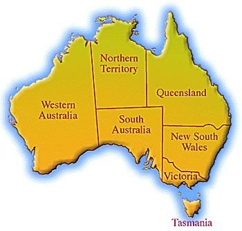 "The Land Down Under" is also the land of contrasts...