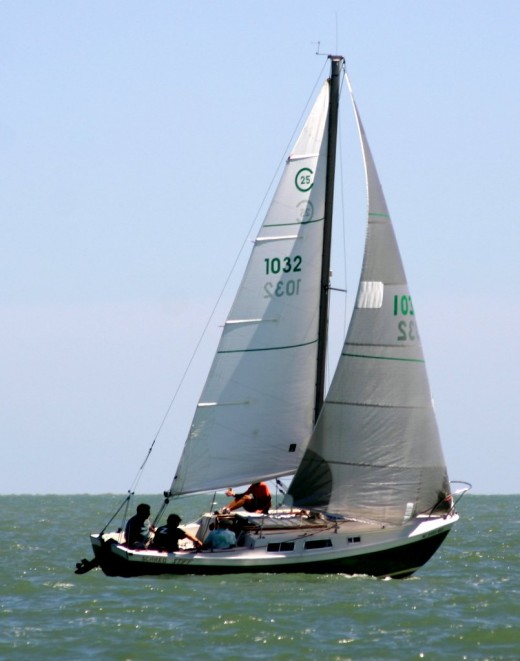 GPYC Regatta DRYA C Course 8-12-06 deedsphotos