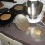 pressing and cooking the tortillas pressing and cooking the tortillas