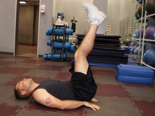 The Hip Thrust start position