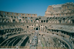Rome, photos, pictures of The Colosseum,The Pantheon and a Temple.