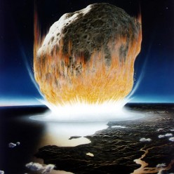 Prehistoric Asteroid-Collision on Earth