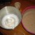 beaten egg whites ready to be added beaten egg whites ready to be added