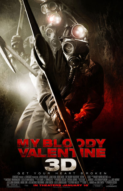 My Bloody Valentine in 3D - watch that pick axe being thrown at you and just die!
