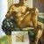A painting of a young man in the Sistine Chapel laying on a bouquet of penises??? A painting of a young man in the Sistine Chapel laying on a bouquet of penises???
