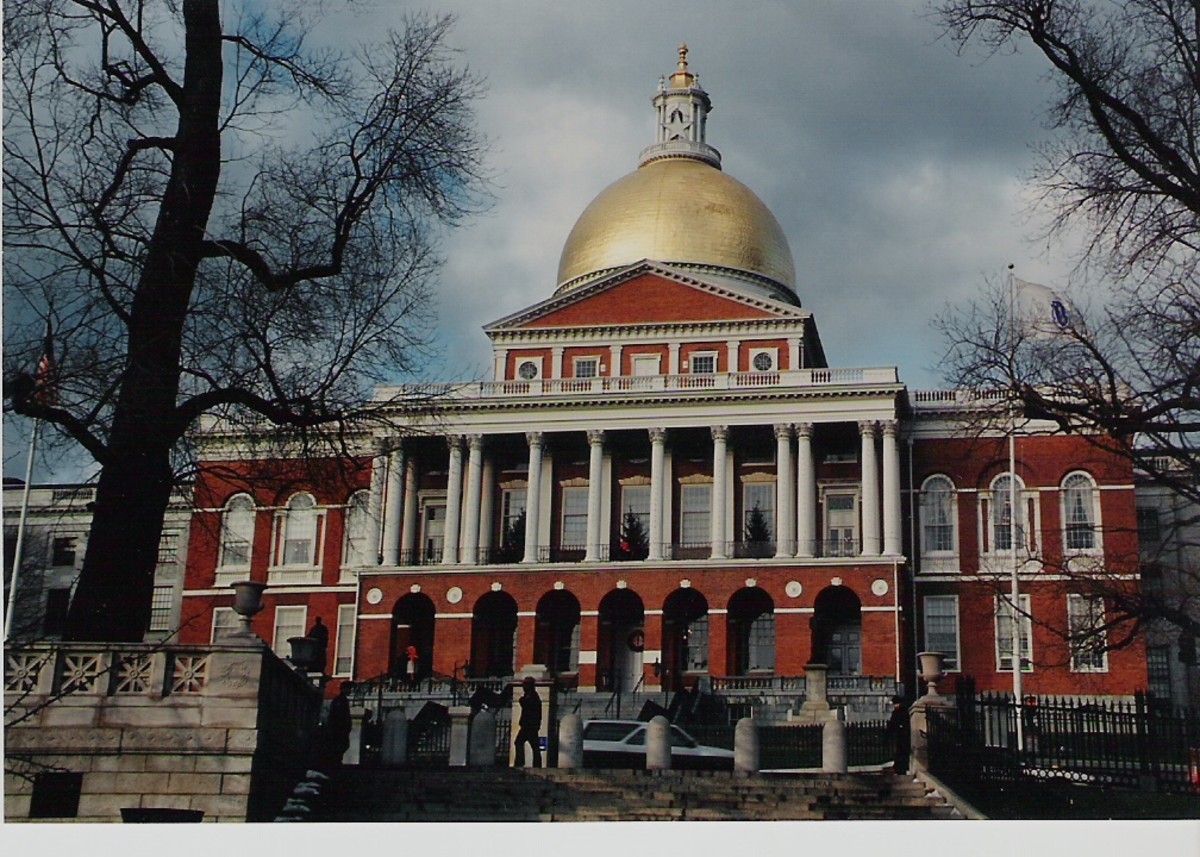 State House, Boston, Massachusetts.