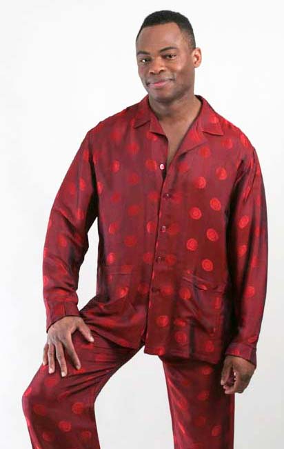 Satin or silk mens pajamas feel great on the skin.
