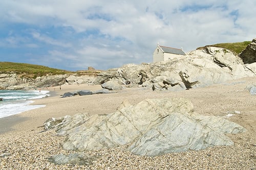 Newquay Beaches, Cornwall.  Little Fistral Beach