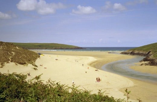 Newquay Beaches, Cornwall: Crantock Beach