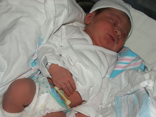 A newborn baby - life's greatest gift.    http://www.flickr.com/photos/mscaprikell/ / CC BY-SA 2.0