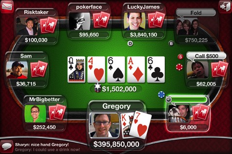 iPhone Live Poker