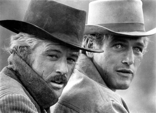 Robert Redford and Paul Newman