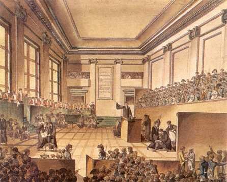 The new courtroom, courtesy of the missionaries (Image source Broderbund CD file)