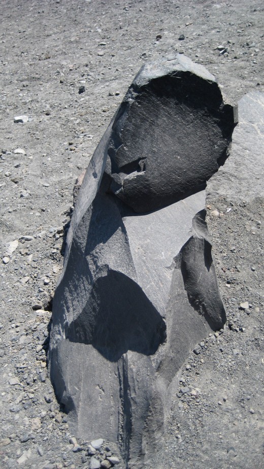 picture of volcanic rock : Basalt rock