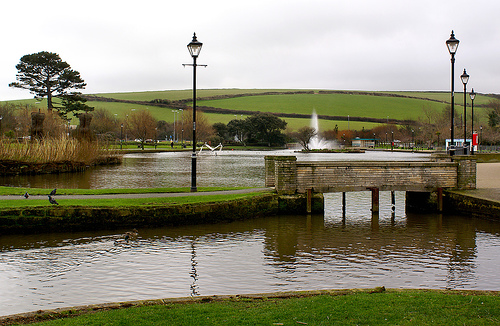 Holiday Activities for Children in Newquay: Trenance Boating Lake, Newquay, Cornwall.