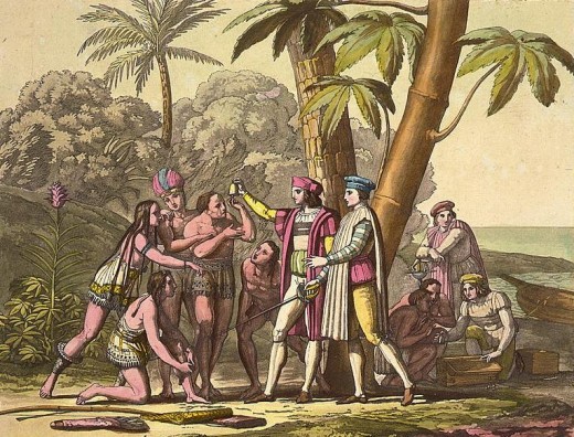 Upon Finding The Inhabitants Of The New World, Columbus Enslaved Them By Force