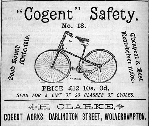 1887 "safety" bicycle