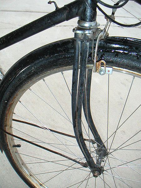 The Humber "Duplex" front fork