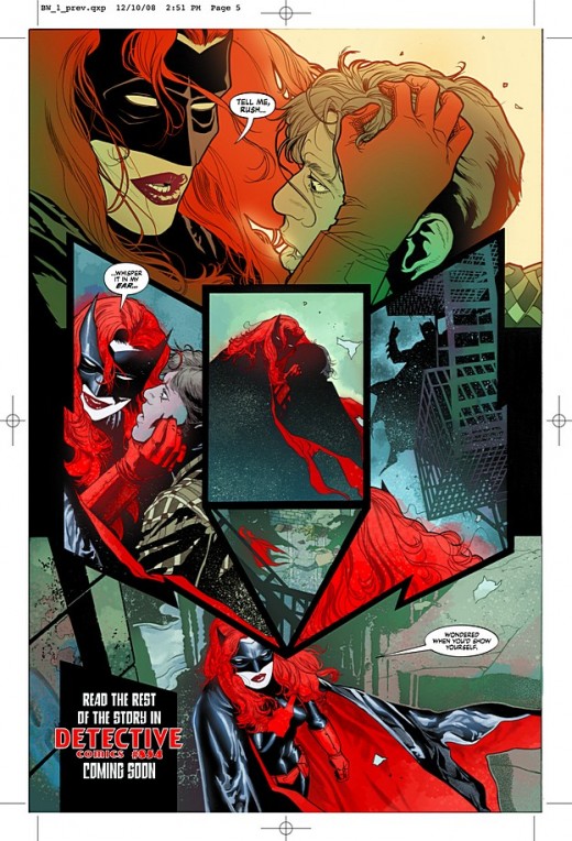 Batwoman's motherly side