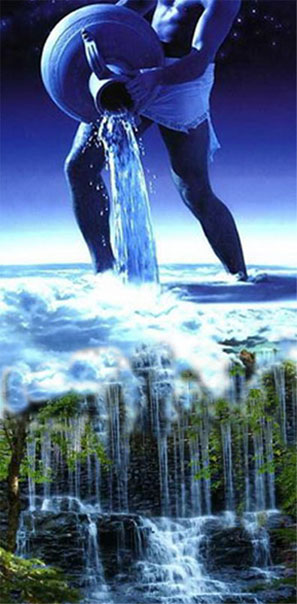 Aquarius the water bearer Aquarius the water bearer