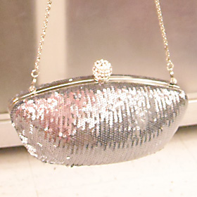 Expressions NYC Silver Purse  $19.99 compare at $32.00   