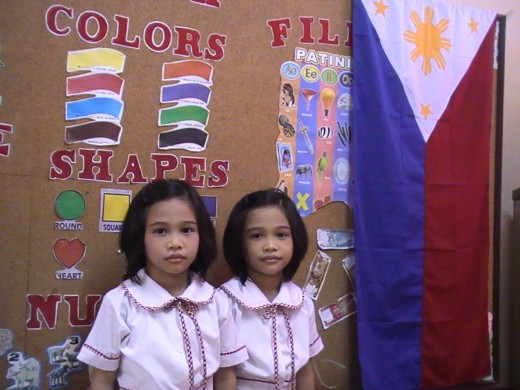 At school