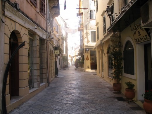 The Beautiful Greek Island Corfu