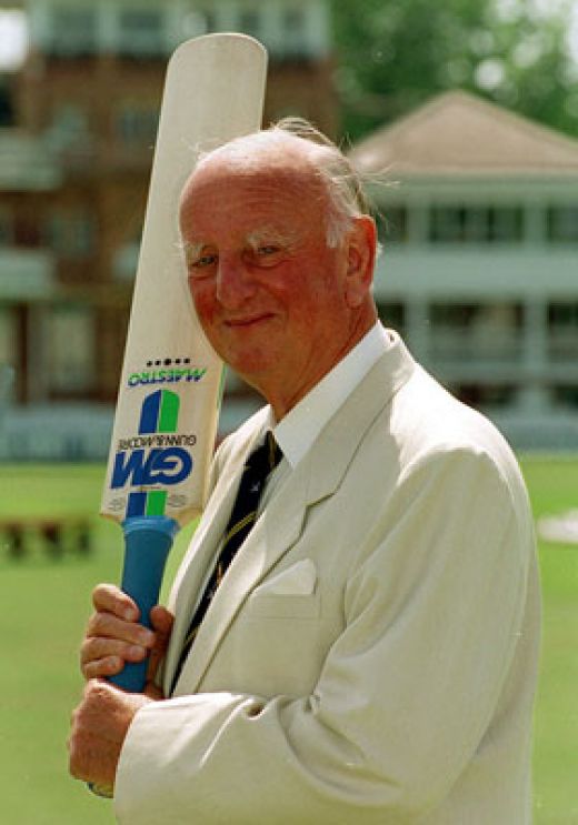 Brian Johnston Cricket Commentator