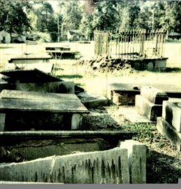 Part of the old Graveyard across from the old Elementary School on Boundary Street In New Berry South Carolina. This graveyard is right out of a Stephen King Novel and it is a hot bed of Paranormal Activity. 