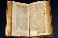 Thomas Jefferson Bible, 1820.  Photo courtesy of the National Museum of American History.