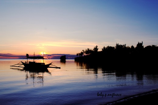 In the wee small hours of the morning - just as the sun appears on the horizon